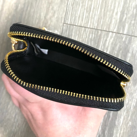 🛍️sold elsewhere COACH Zip Card Case in Signature canvas!🛍️ Authentic💜 - Picture 7 of 11